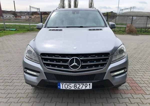 Mercedes-Benz ML cena 84900 przebieg: 160000, rok produkcji 2013 z Żywiec małe 67